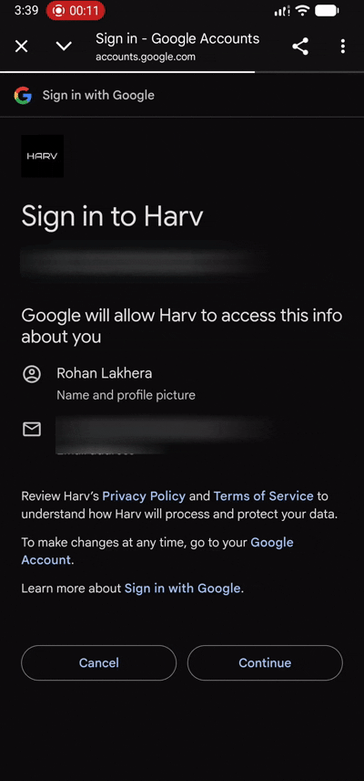 3. Grant permissions